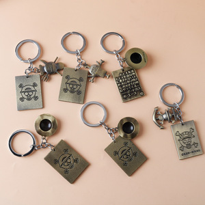 Prix d'usine – Porte-clés en alliage de zinc 5 cm – Pendentif en alliage Chopper <span class=keywords><strong>Zoro</strong></span> Luffy's <span class=keywords><strong>Wanted</strong></span> Order – Petit cadeau créatif - Product Image 4
