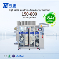 Système de production automatique de capsules de lessive pneumatiques à grande vitesse, contrôle PLC, remplissage, scellage, numérique, intelligent, écologique, économe en énergie