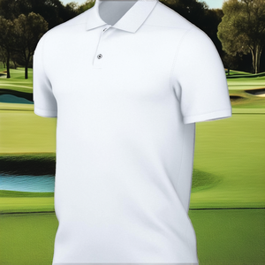 Camisas de Golf para Hombre, Unisex, Tejidas, Antiarrugas, con Estampado, Logotipo Personalizado en la Parte Delantera, 100% Poliéster, Manga Corta, Verano, Gran Venta - Product Image 2