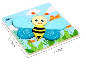 Jouets éducatifs Montessori <span class=keywords><strong>pour</strong></span> enfants, Puzzle 3D en bois, vente en gros, chine, 2021 - Product Image 3