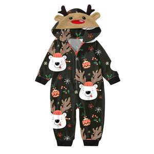 Ensemble de vêtements de Noël pour la famille, pyjamas pour maman, papa et enfants, 2 pièces, tissu doux à manches longues, vêtements de maison, vêtements pour bébé qui rampe - Product Image 3