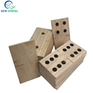 ชุดโดมิโนแบบมืออาชีพสั่งทำพิเศษ 28 ชิ้น สีธรรมชาติ พร้อมกระเป๋าผ้า สำหรับทุกเพศทุกวัย - Product Image 2