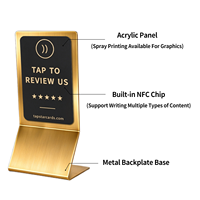 Carte intelligente NFC programmable en métal avec code QR intégré pour menu numérique de restaurant, affichage à accès rapide