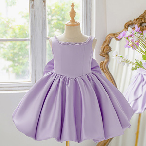 Robe de princesse charmante pour filles, idéale pour les fêtes d'anniversaire, les soirées, les demoiselles d'honneur, les mariages, les spectacles et les tenues de scène. - Product Image 5
