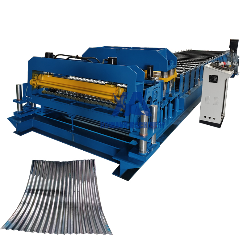 Galvanized Steel Roll Former with Punching Bending Granary Zinc Steel Silo Side Plate Roll Forming Machine