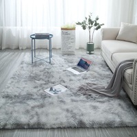 Tapis d'appoint super doux et moelleux FIGOO, extra épais, antidérapant, lavable en machine, pour chambre à coucher et salon