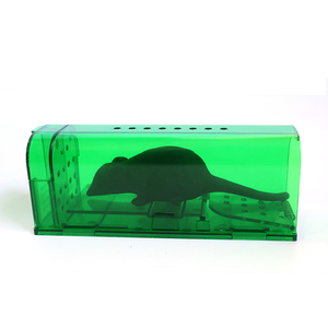 Trampa de Jaula <span class=keywords><strong>para</strong></span> Ratones y Ratas, Ecológica, Humana, de Plástico PC/ABS, <span class=keywords><strong>para</strong></span> Control de Plagas en Interiores/Exteriores, Venta al Por Mayor - Product Image 6