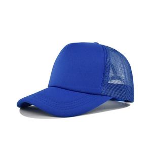 Custom Promotional Gift Trucker <b>Hat</b> Sports Foam Mesh Cap Summer Adjustable Breathable 5-Panel Trucker Mesh Cap <b>Hats</b> - Product Image 2