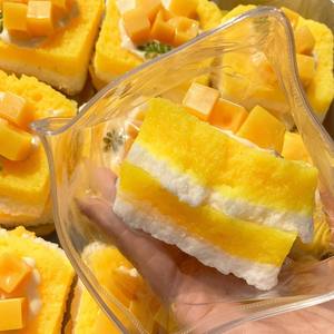 Juguete Blandito de Mango Tostado, Súper Suave, de TPR, Simulación de Pastel, Juguete Antiestrés para Apretar - Product Image 2