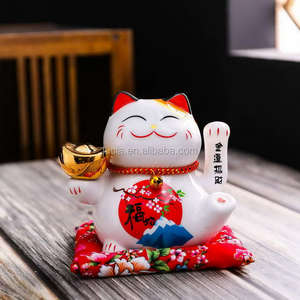 Simplee — chat chanceux original <span class=keywords><strong>en</strong></span> <span class=keywords><strong>céramique</strong></span>, décoration pour animal de compagnie, chat chanceux, lanière pour Amass, nouveau design 2020 - Product Image 2