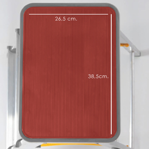 Aluminum <b>ladder</b> with 3 steps for domestic use - Product Image 4