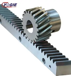 OEM big module segment spur steel gear rack