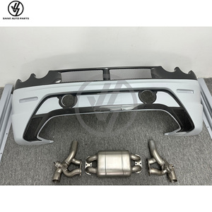 Nouveau kit carrosserie de conversion style Scuderia, semi-carbone brillant, tissage sergé, sous vide, à visser, pour pare-chocs F430 2005-2009 - Product Image 6