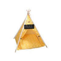 Outdoor tragbare Tipi Ent Großhandel faltbare abnehmbare Haustier Zelt Katze Hunde haus für Welpen Schlaf bett