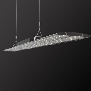 ไฟ LED Slim bay แบบเส้นบางพิเศษ 4000k 5000K 6000k แสงกลางวัน UGR<19 ป้องกันแสงสะท้อน รับประกัน 5 ปี - Product Image 2