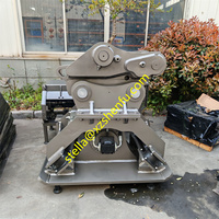 Mini-compacteur hydraulique pour mini-excavatrice, plaque vibrante compacte pour le remblai résidentiel