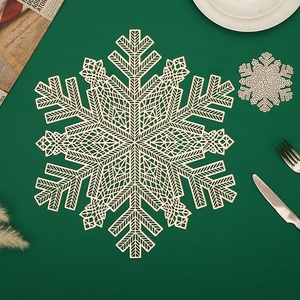 Manteles individuales para mesa de nieve, manteles duraderos lavables, resistentes al calor, Place Mars para decoración de mesa de comedor interior y exterior - Product Image 2