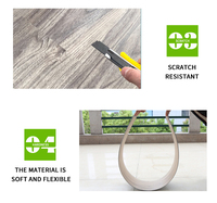 Revêtement de sol en vinyle PVC à clipser, planches LVT emboîtables, imperméables, antidérapantes, imitation bois, pour la décoration de la maison, des hôtels et des bureaux