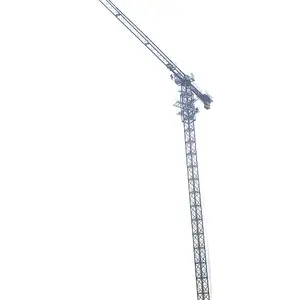 Guindaste De Torre Flat-Top Guindaste De Torre Em Topless Construção 5T Flat Top Tower Crane