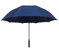 Promosyon özel 23 inç 190T yağmur şemsiye Logo baskı ile