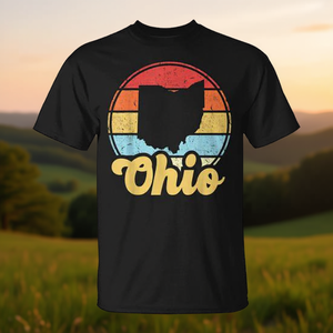T-shirt Ohio Roots Vintage Ohio Native Home State Pride - Product Image 3