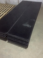 Feuille d'acrylique vitrée de 3 mm 5 mm, noir fumé gris, résistante aux UV, plexiglas, panneau en plastique imperméable pour fenêtre architecturale