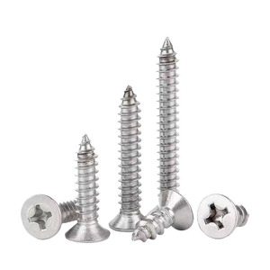 304 Stainless Steel Ka Cross Head Countersunk Self Tapping Screws Metric Class 12.9 For Metal - Product Image 2