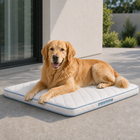 Park-Picknick- und Outdoor-Hundematte nach Maß mit OEM-Steppung und Kantenbindung für große Hunde – OEM-Haustierbett