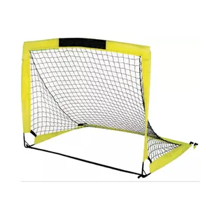 outdoor factory wholesale Portable Foldable mini Soccer Goal net football goal Target for kids and children