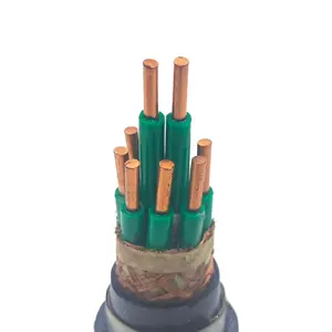 Venta caliente Cinta de acero Cable de control blindado Multicore Control Canble Flexible Pvc Rvvp Cable de control