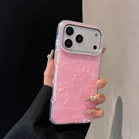 Coque de téléphone en époxy diamant pour iPhone 17 Pro, étui de téléphone portable scintillant de luxe pour femme et fille, compatible avec iPhone 17, 16, 15, 14 Pro