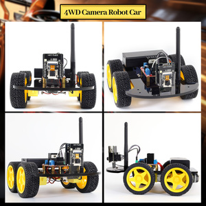 Kit de Voiture Robot Intelligente <span class=keywords><strong>Keyestudio</strong></span> ESP32-CAM pour Débutants, Programmation DIY, Robot 4x4 avec Surveillance WIFI et Caméra, Compatible Arduino et ESP32 - Product Image 3