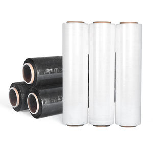 أفضل سعر لفة بضائع المصنع LLDPE شفافة ناعمة مع سطح عادي لتغليف البليت - Product Image 4