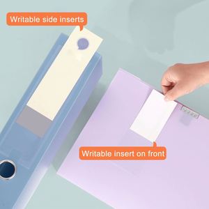 Thickened PP Morandi Folding <b>File</b> Box with Customized Printing Durable Design 235x308mm Size Large Capacity Office <b>Storage</b> Box - Product Image 4