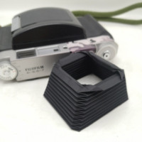Kain Mikrofiber Buatan Tangan Anti Cahaya, Pengganti Bellows untuk Kamera Rangefinder Format Sedang FUJIFILM GF670