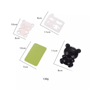 Molde para Rollos de Arroz y Verduras con Forma de Panda, Adorable Molde para Sándwiches, Galletas y Bizcochos - Product Image 6