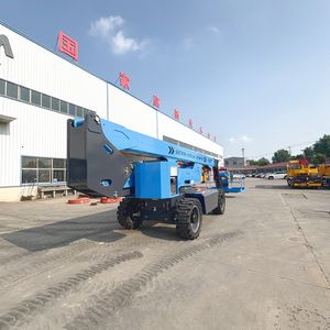 Factory Hot Selling 28m selbst fahrender elektrischer Ausleger Hub Hubarbe its bühne Teleskop ausleger Manlift Truck - Product Image 5