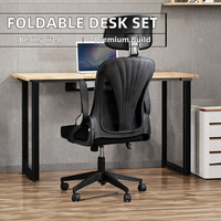 Chaise de bureau ergonomique moderne et table d'étude pliable en tissu Offre Spéciale design en maille pour bureau à domicile style 6809