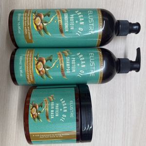 Set de Cuidado Capilar de Marca Privada Champú y Acondicionador Orgánicos Reparadores con Aceite de Coco Hidratante y Manteca de Karité para Limpieza Profunda - Product Image 2