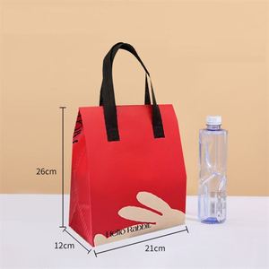 Sac isotherme jetable auto-adhésif promotionnel en non-tissé pour aliments chauds ou froids - Product Image 5