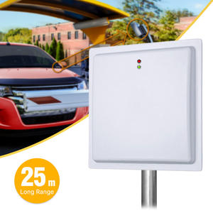 Система контроля доступа к парковке UHF <span class=keywords><strong>RFID</strong></span> на большие расстояния 25 м 12dbi антенна RS232 RS485 Реле WG TCP/IP UHF <span class=keywords><strong>RFID</strong></span> <span class=keywords><strong>Reader</strong></span> со светодиодом - Product Image 1