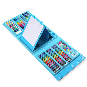 Kit de dibujo de arte para niños, crayones Pastel al óleo, conjunto de pintura de acuarela, juguetes, regalos, 208 Uds., gran oferta - Product Image 5