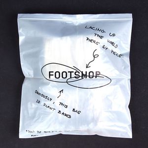 Sacs Ziplock en EVA givré de qualité supérieure, auto-scellants, en plastique avec fermeture éclair étanche pour le stockage des aliments, des chaussettes et des chaussures - Product Image 2