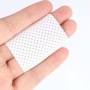 Toallitas cuadradas blancas de tela no tejida sin pelusa para quitar pegamento y adhesivo de pestañas, herramienta de belleza. - Product Image 4