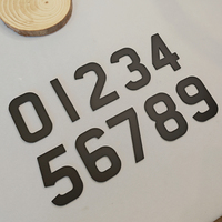 Plaques d'immatriculation personnalisées en acrylique 3D/4D autocollantes, imperméables, gravées au laser, numéros et lettres, trophées, médailles et plaques