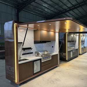 <span class=keywords><strong>Cuisine</strong></span> extérieure modulaire moderne pour les entreprises alimentaires Installation facile Structure durable Disposition personnalisée Idéal pour les marchés de rue - Product Image 4