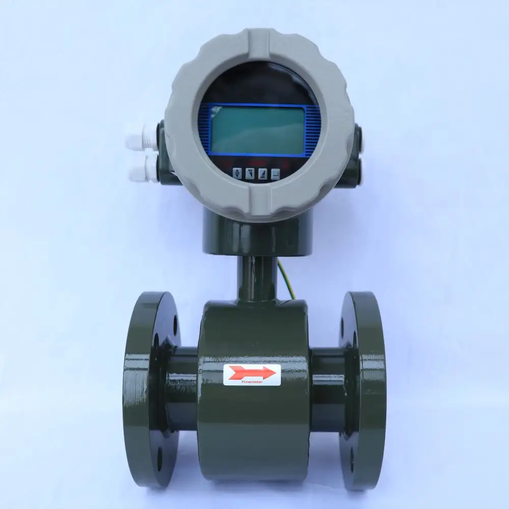 Krohne optiflux 2000 מים חלב אנלוגי Flowmeter מגנטי 3 אינץ זרימת מטר