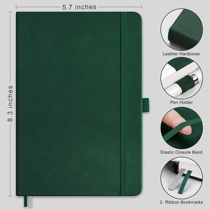 Carnets en PU personnalisés en gros à prix abordable, bloc-notes personnalisés avec logo, journal à couverture rigide en cuir PU avec logo - Product Image 5