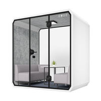 Cabine insonorisée mobile en alliage d'aluminium