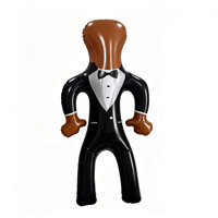 Nouveau produit en gros : Poupée gonflable en PVC sur pied pour la réception de mariage des mariés, personnalisable avec photo, très tendance